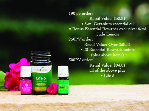 Young Living June 2015 Promo