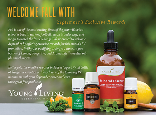 Young Living September 2015 Promo