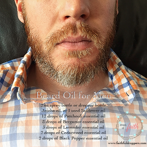 Who Says Oils are “Just” for Women? Beard Oil for Men…