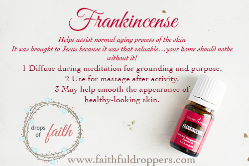 WHY WE USE… FRANKINCENSE