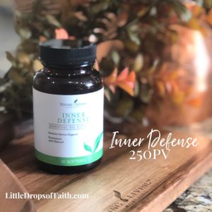 Inner Defense oil infused supplement free with 250pv purchase, Young Living supplement