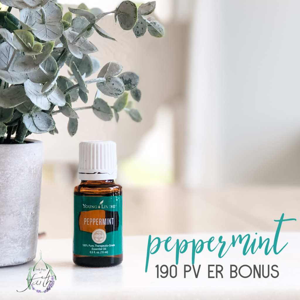 15ml Peppermint free with 190 pv purchase on ER