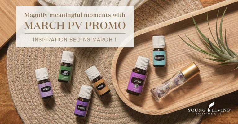 March Young Living Promos