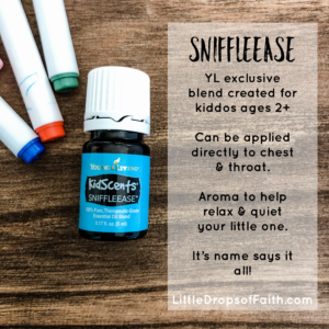 July's free oil with purchase at the 300 pv level is Sniffleease!