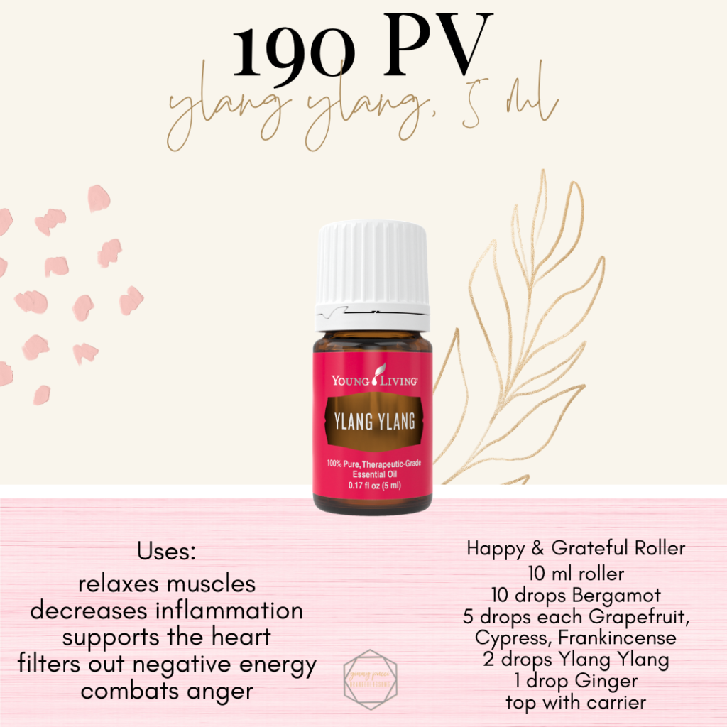 February Free oil with 190 pv purchase 5ml Ylang Ylang
