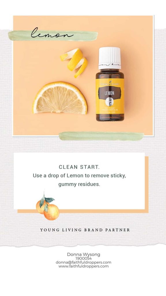 get a "clean start" with this 15 ml bottle of Lemon earned with a 100 pv purchase on subscribe to save during April